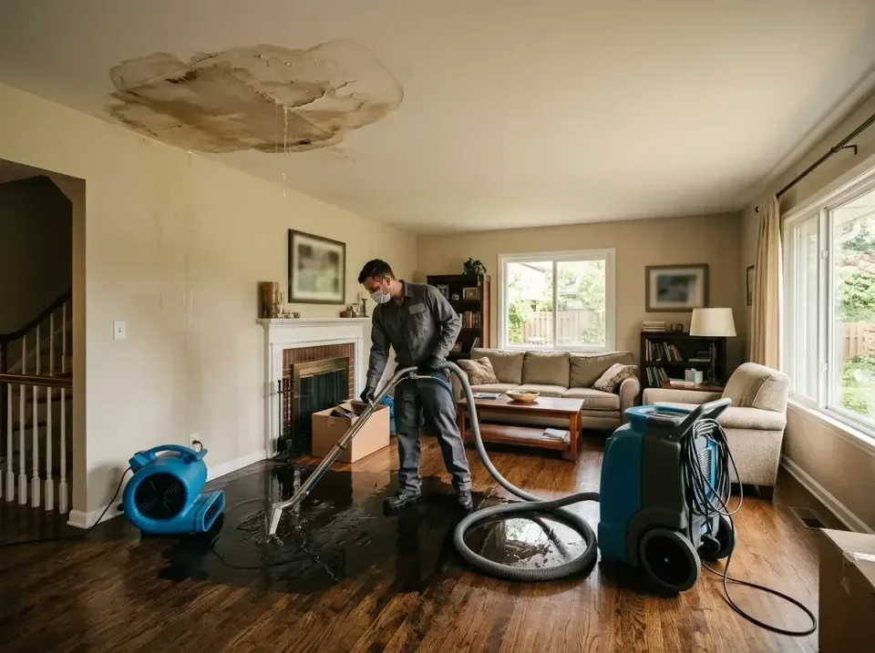 attic-pipe-burst-ceiling-drip-008 — frequently asked questions, Water Damage Restoration & Carpet Care in Montpelier, VT